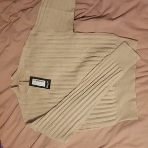 Mock neck sweater